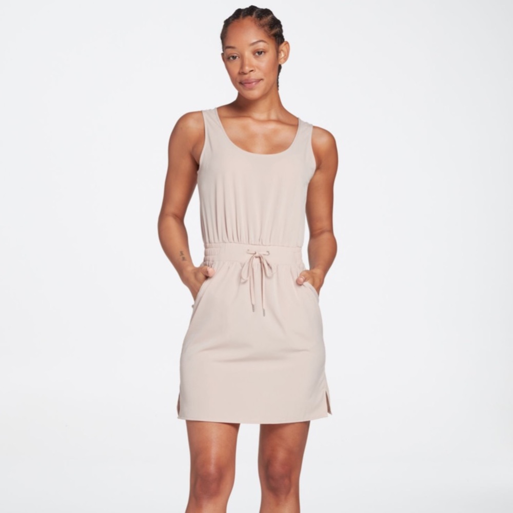 CALIA DOUBLE SCOOP DRESS